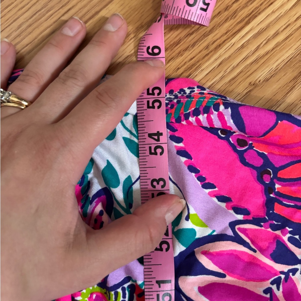 Lilly Pulitzer Adriann Maxi Dress Flutter Sleeve She's To Fly Size XL NWOT - Picture 7 of 7